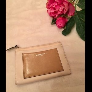 Coach keychain coin pouch